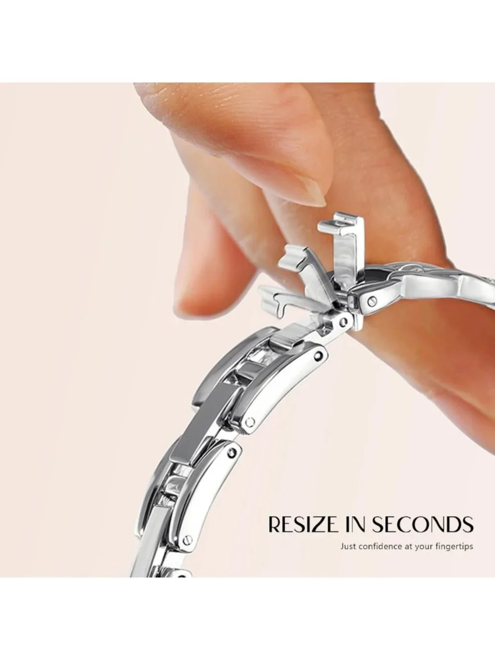 Elegant Slim Bracelet for Apple Watch 38-49mm - Thin Stainless Steel Dressy